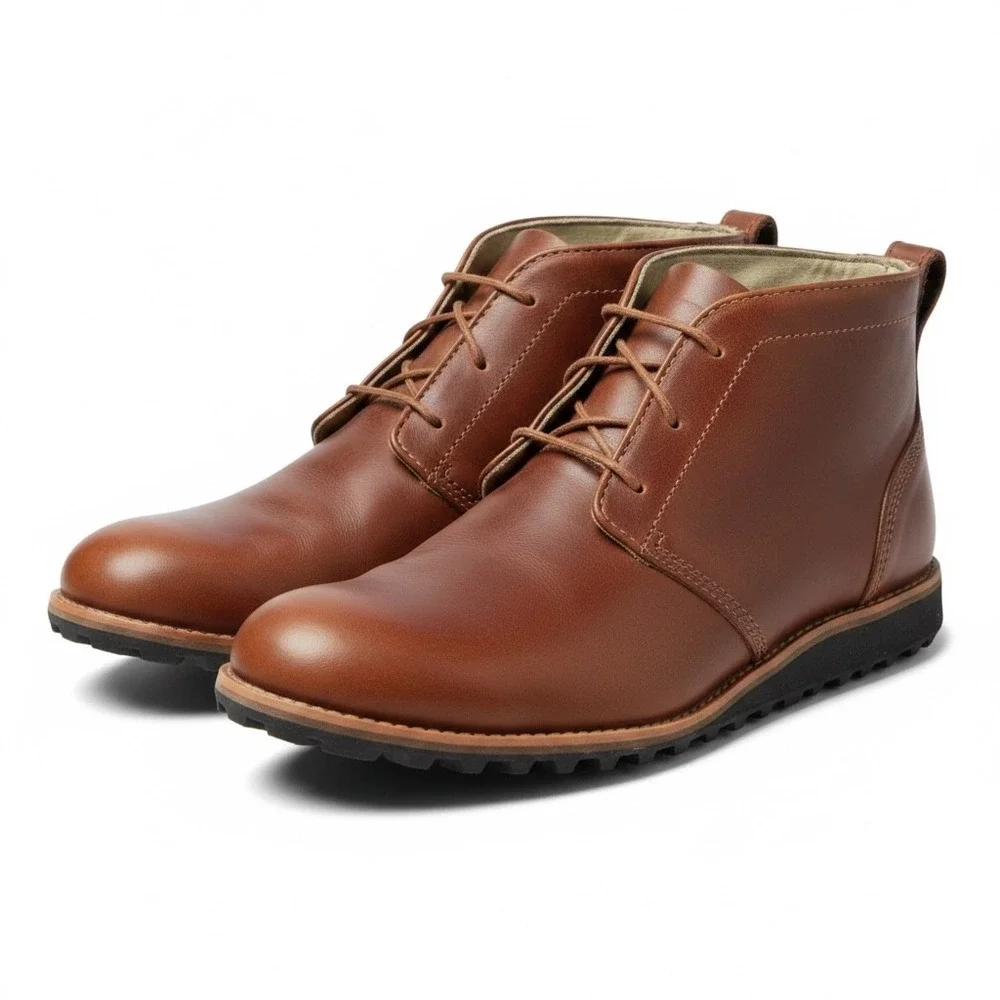 5.11 Tactical Men's Mission Ready Lace Up Chukka Boots Rust Brown Utility - 12